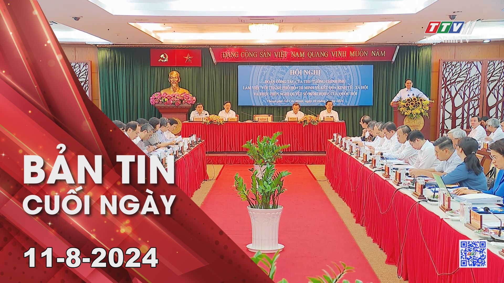 Bản tin cuối ngày 11-8-2024 | Tin tức hôm nay | TayNinhTV